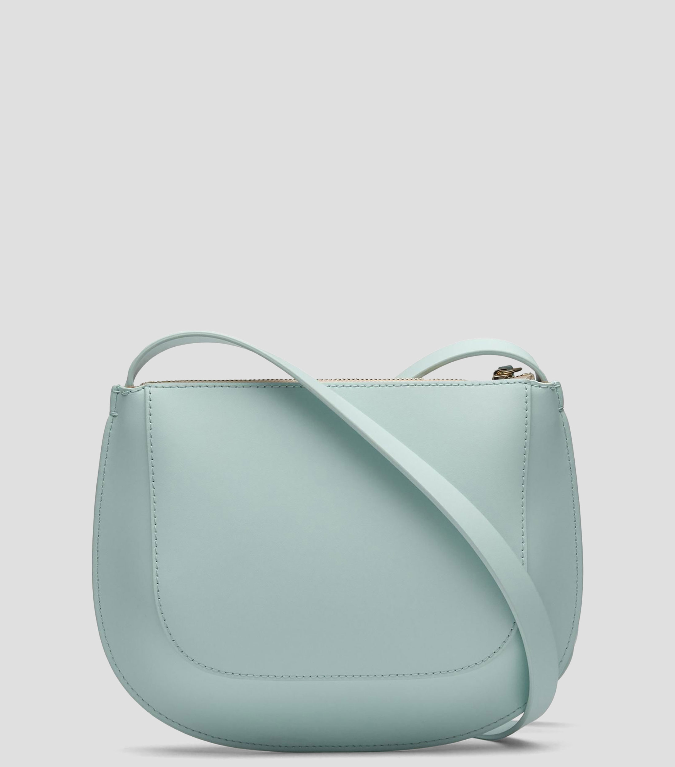 Bolsa Crossbody en piel bovina lisa Mujer